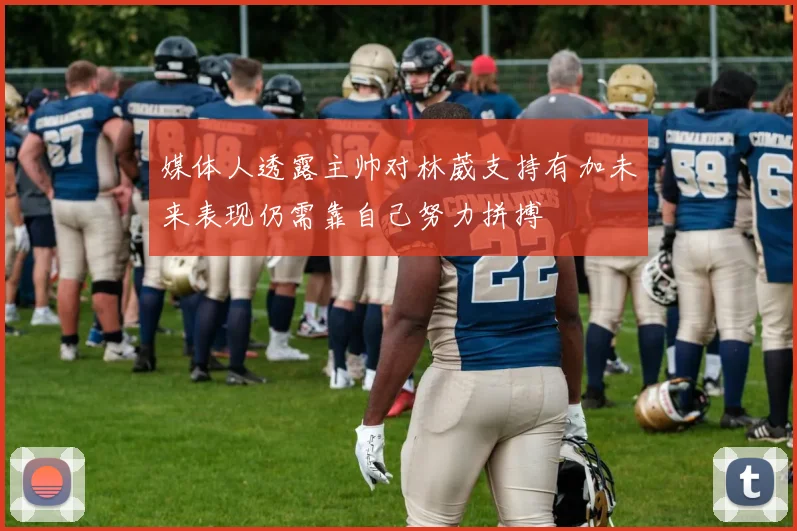 媒体人透露主帅对林葳支持有加未来表现仍需靠自己努力拼搏